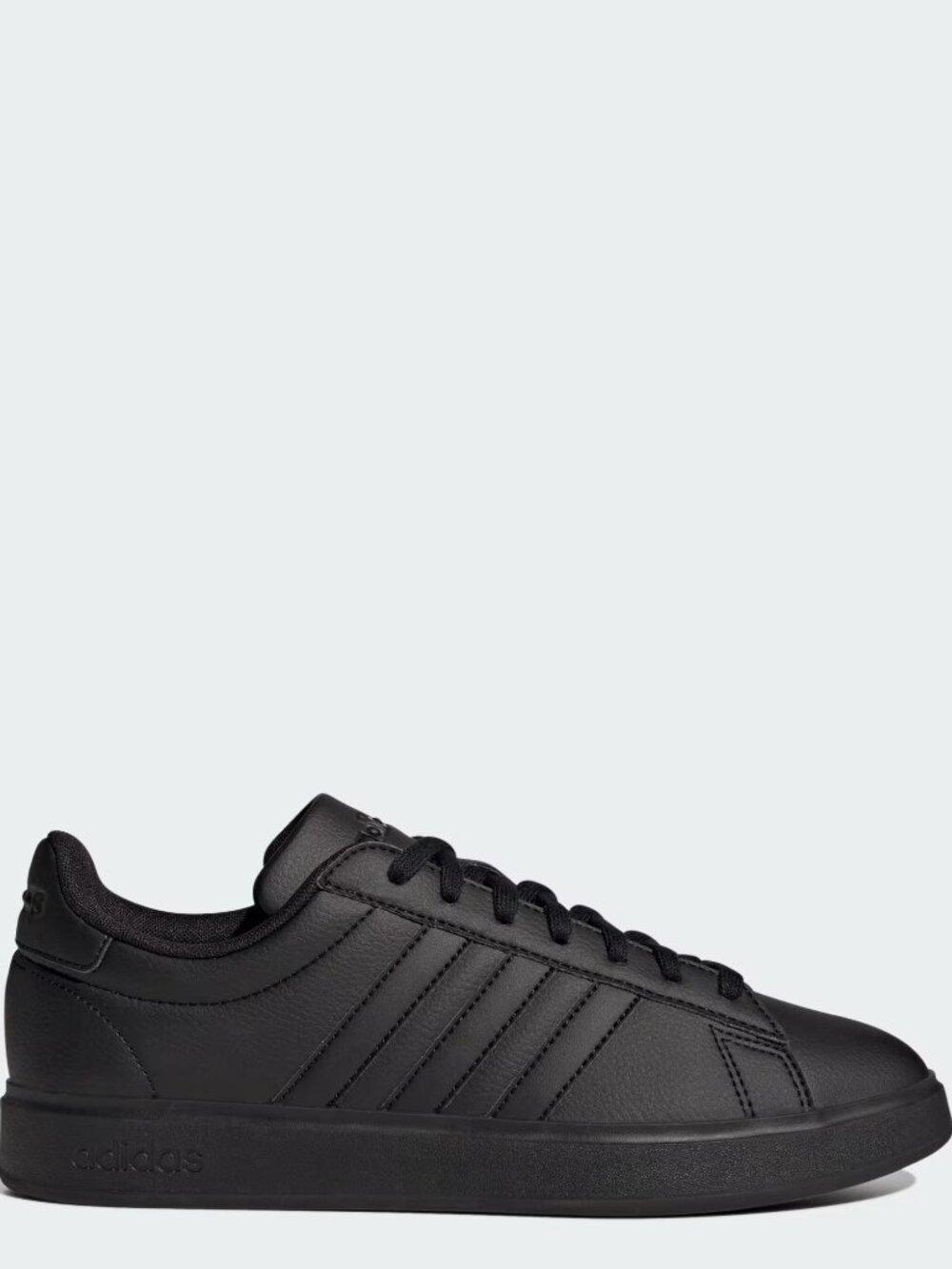NWT Adidas Men's Grand Court 'Core Black' Shoes GW9198